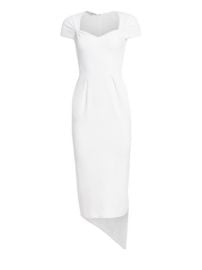 Stella McCartney - Amal Stretch Cady Cap Sleeve Dress at Saks Fifth Avenue